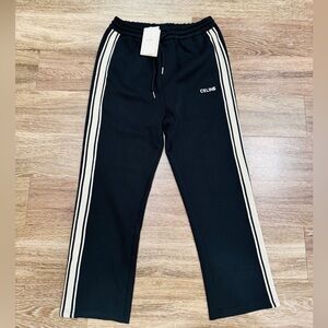 Celine Black Track Pants